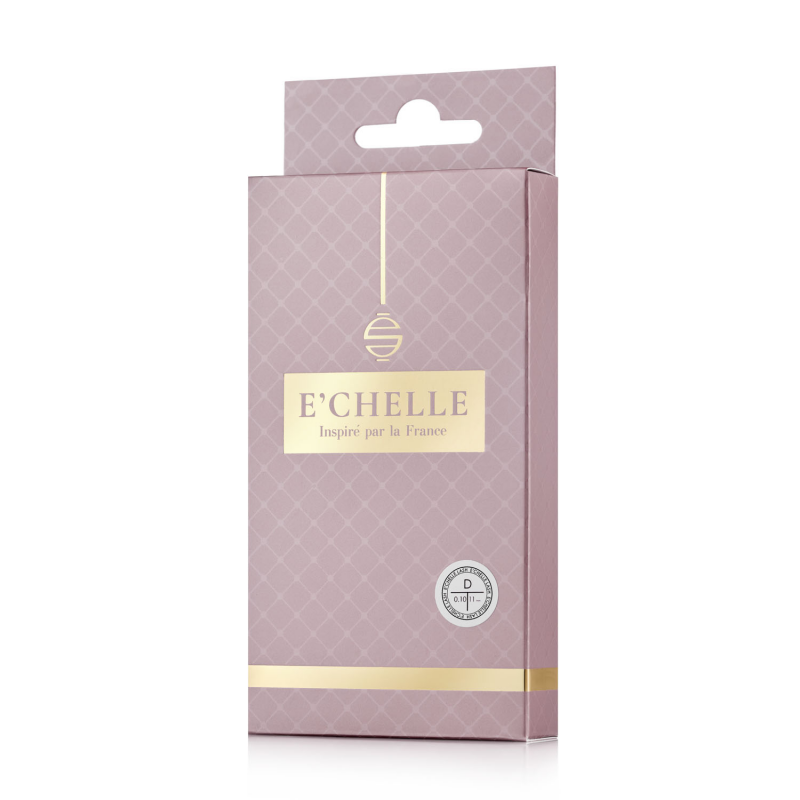 Коричневые ресницы E'CHELLE BRUNETTE C / 0.07 (одна длина) 16 линий