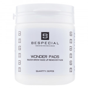 Силиконовые диски для снятия макияжа с бровей Wonder Pads BESPECIAL