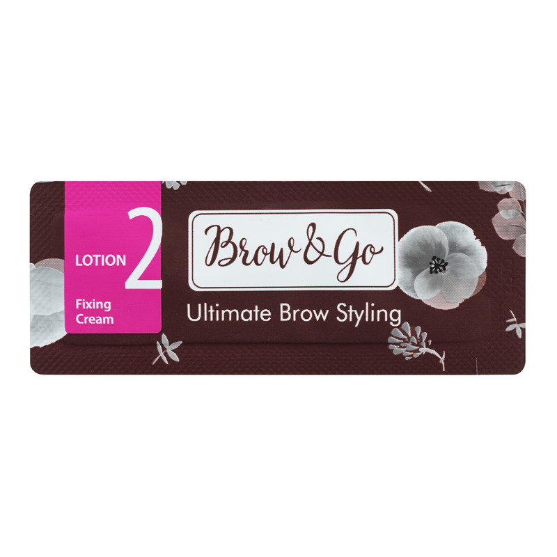 Состав для стайлинга бровей №2 Brow&Go Fixing Cream, саше 1 мл